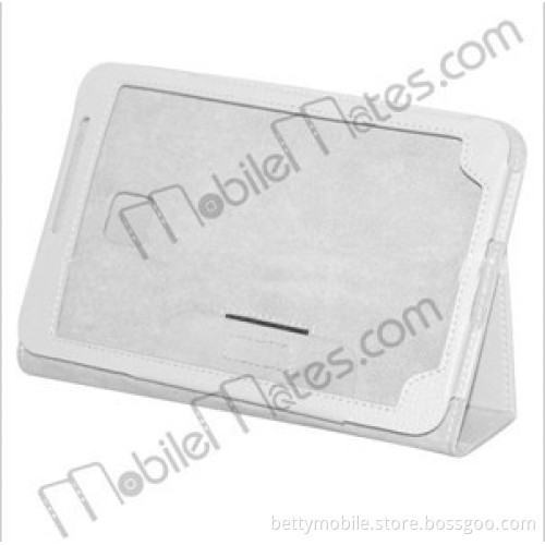 Lichi Texture Magnetic Flip Stand Leather Case